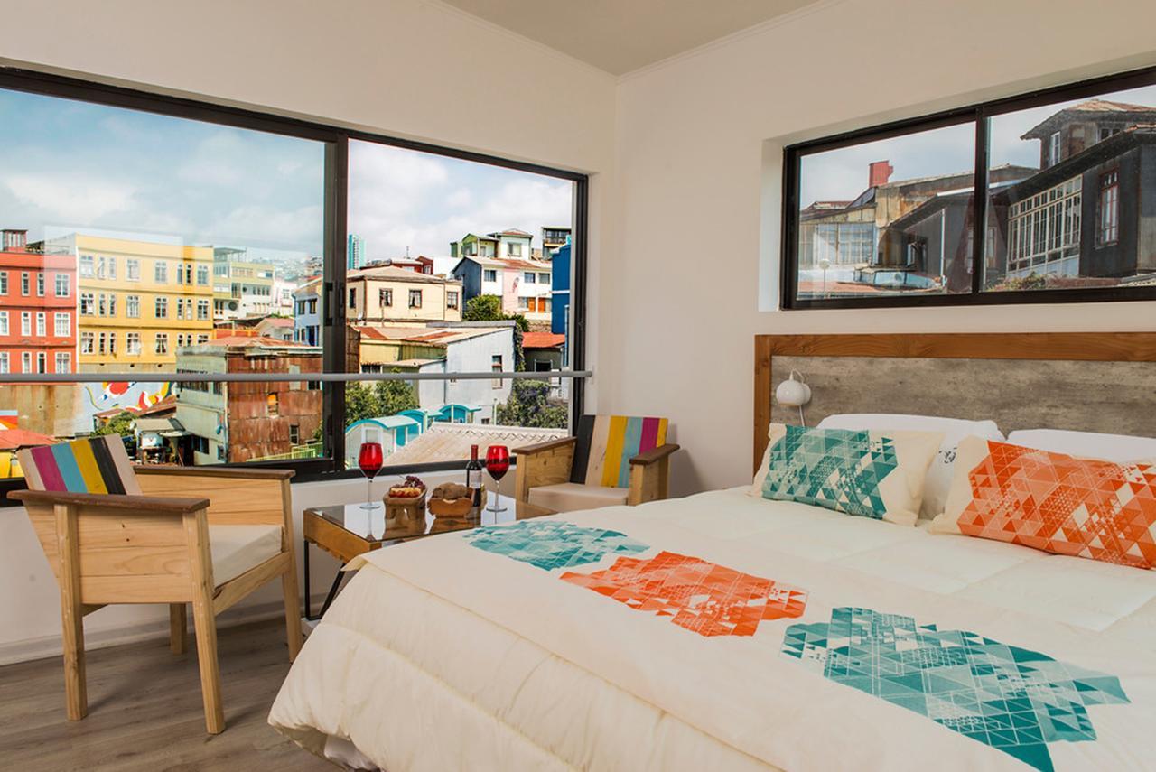 Hotel Boutique Cielo Abierto 발파라이소 외부 사진